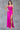 Prom Dresses Fitted Long Formal Beaded Corset Prom Dress Fuchsia