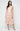 Cocktail Dresses Short Cocktail A Line Midi Length Dress Peach Multi