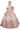 Flower Girl Dresses Glitter 3D Applique Flower Girl Dress Rose Gold