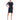 Mother of the Bride Dresses Short Illusion Sleeve Dress Dark Navy
