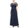Formal Dresses Long Formal A Line Dress Dark Navy