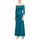 Mother of the Bride Dresses Long Cascade Ruffle Formal Mother of the Bride Dress Deep Teal