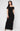 Formal Dresses Pleated Long Formal Ruffle Evening Dress Black