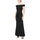 Formal Dresses Long Off Shoulder 3D Floral Formal Dress Black