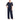 Pant Suit Two Piece Teired Mother of the Bride Pant Suit Navy
