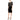 Cocktail Dresses Short Bubble Sleeve Sequin Blouson Dress Black/Bronze