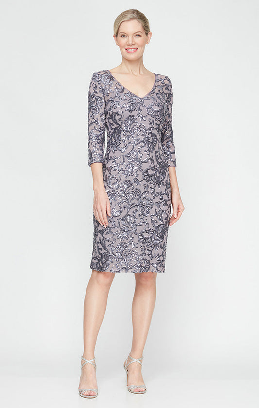 Cocktail Dresses Short Cocktail Mini Dress Icy Orchid