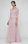 Mother of the Bride Dresses Long Formal Beaded Mother of the Bride Dress Wisteria