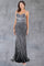 Prom Dresses Long Formal Fitted Prom Dress Black/Silver