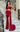 Prom Dresses Long Two Piece Fitted Prom Dress Red