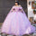 Quinceniera Dresses Long Applique Quinceanera Cape Ball Gown Pink