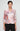 Top Floral Printed Formal Top Blouse Blush Multi