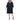 Cocktail Dresses Short Sleeveless Plus Size Jacket Dress Navy