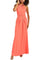Formal Dresses Long Pleated Formal Evening Dress Coral