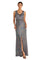 Formal Dresses Long Front Slit Evening Formal Petite Dress Multi
