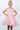 Flower Girl Dresses Short 3D Floral A Line Flower Girl Dress Peach