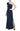 Formal Dresses 3D Floral Long Formal Dress Navy