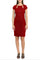 Cocktail Dresses Fitted Lace Short Cocktail Dress Navy
