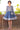 Flower Girl Dresses Short A Line Printed Flower Girl  Jacket Dress Royal