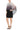 Cocktail Dresses Ombre Capelet Cocktail Dress Black Silver