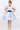 Flower Girl Dresses Short Printed A Line Flower Girl Dress Navy