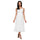 Wedding Dresses  Simple Tea Length Wedding Dress Ivory