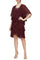 Cocktail Dresses Short Cocktail Sequin Jacket Dress Fig