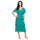Mother of the Bride Dresses Midi Tiered Formal Mother of the Bride Dress Deep Green