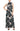 Formal Dresses Formal Floral Long Dress Black Multi