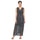 Formal Dresses  Long Formal Polka Dot Evening Dress Black White