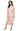 Cocktail Dresses Short Floral Tea Length Cocktail Printed Dress Peach Multi