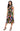Cocktail Dresses Short Print Cocktail Dress Black Multi
