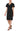 Cocktail Dresses Metallic Knit Short Cocktail Dress Black