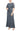 Formal Dresses Petite Glitter Mesh Long Formal Dress Smoke