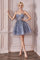 LaDivine 9243 Sexy Short Spaghetti Strap Homecoming Dress
