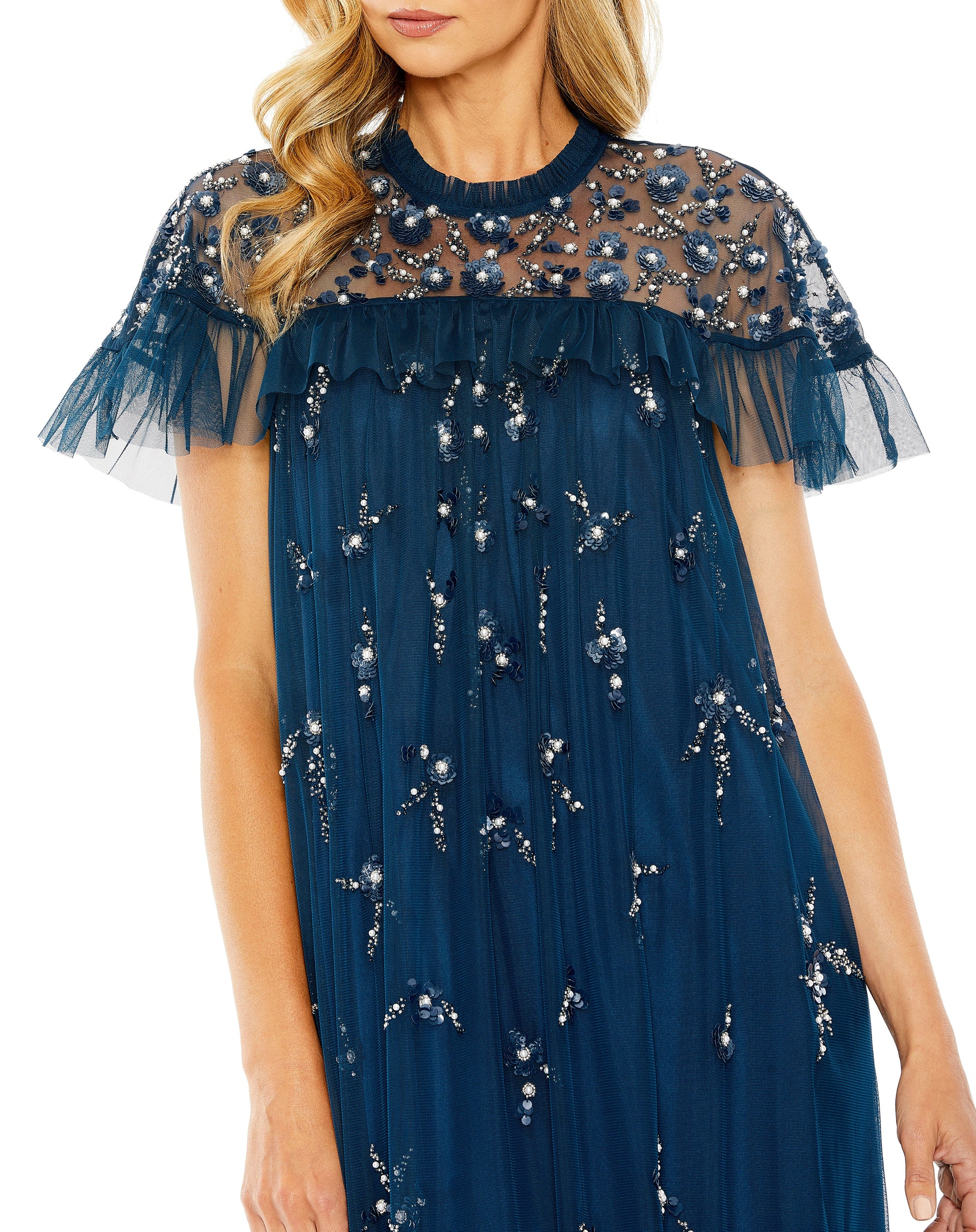 Formal Dresses Long Mother of the Bride Formal Evening Dress Ocean Blue