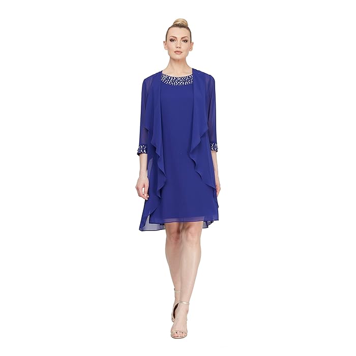 Cocktail Dresses Petite Short Jacket Dress Iris