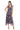 Cocktail Dresses High Low Printed A Line Cocktail Dress Navy/Multi
