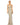 Prom Dresses Long Formal Halter Prom Dress Nude Silver