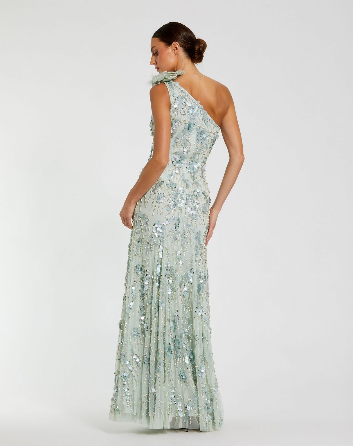 Prom Dresses Prom Long Beaded Formal Dress Sage