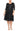 Cocktail Dresses Plus Sequin Lace Tea Length Dress Black
