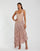 Cocktail Dresses Cocktail High Low Midi Length Dress Antique Rose