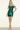 Cocktail Dresses Short Homecoming Beaded 3D Applique Cocktail Dress Emerald