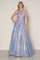 Prom Dresses Long Sequin Formal Beaded Corset Prom Dress Lavender