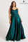 Plus Size Dresses Plus Size Corset Long Formal A Line Prom Dress Dark Teal