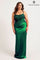 Plus Size Dresses Long Plus Size Formal Corset Prom Dress Dark Emerald