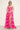 Prom Dresses A Line Long Formal Tiered Slit Prom Dress Hot Pink