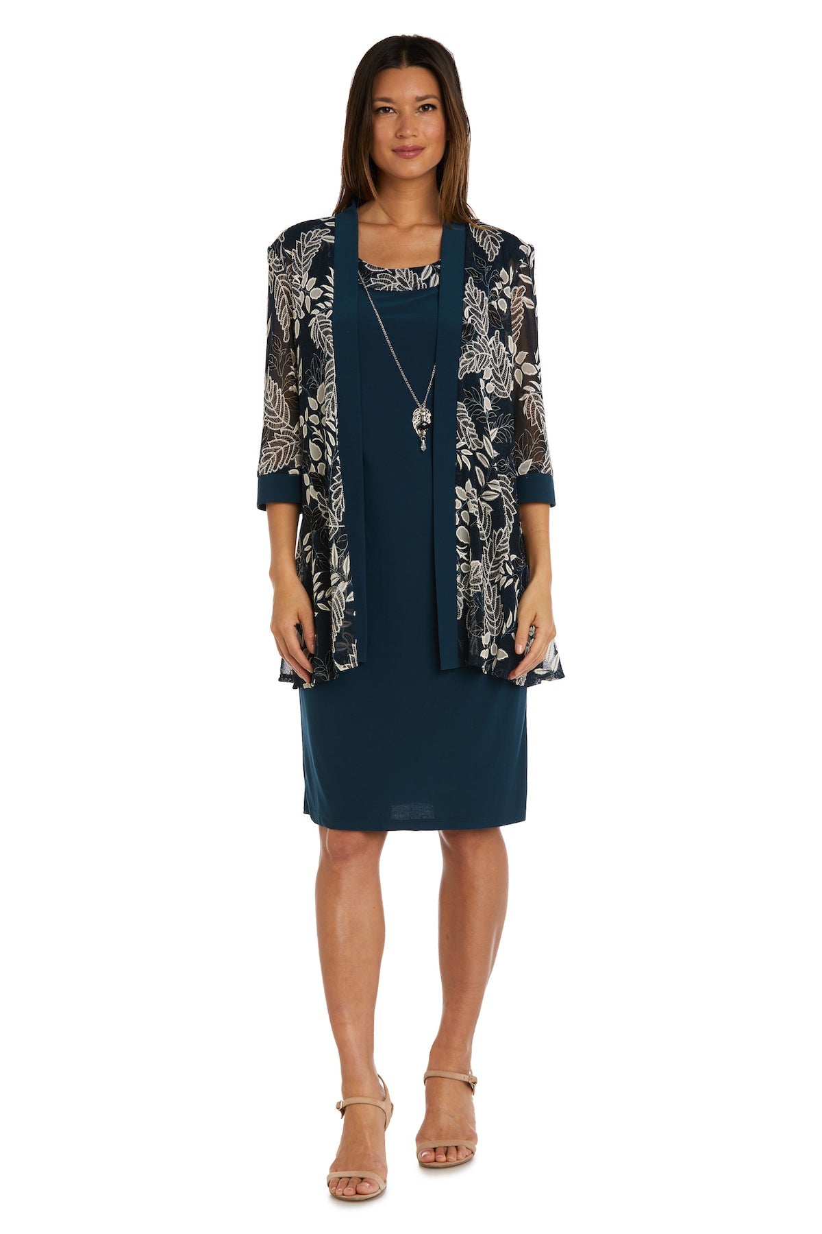 Mother of the Bride Dresses Short Metallic Mother of the Bride Jacket Petite Dress Teal