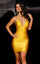 Cocktail Dresses Mini Short Cocktail Dress Mustard