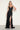 Prom Dresses Fitted Long Formal Tiered Slit Prom Beaded Dress Black